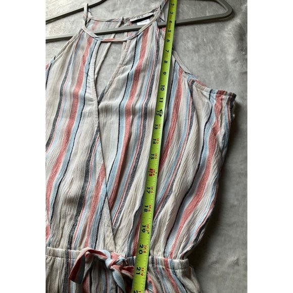 New Joe B striped Rayon Romper size large New with tags - Picture 6 of 10